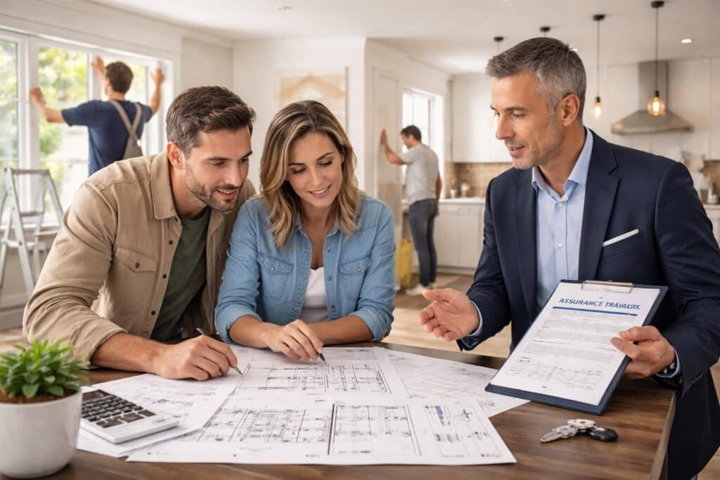 découvrez ce que l'acheteur peut exiger en matière d'assurance pour les travaux et la revente d'un bien immobilier, afin de sécuriser votre transaction.