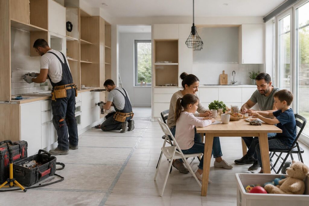 découvrez comment organiser efficacement la rénovation de votre cuisine en site occupé tout en respectant des délais réalistes pour un chantier réussi sans stress.