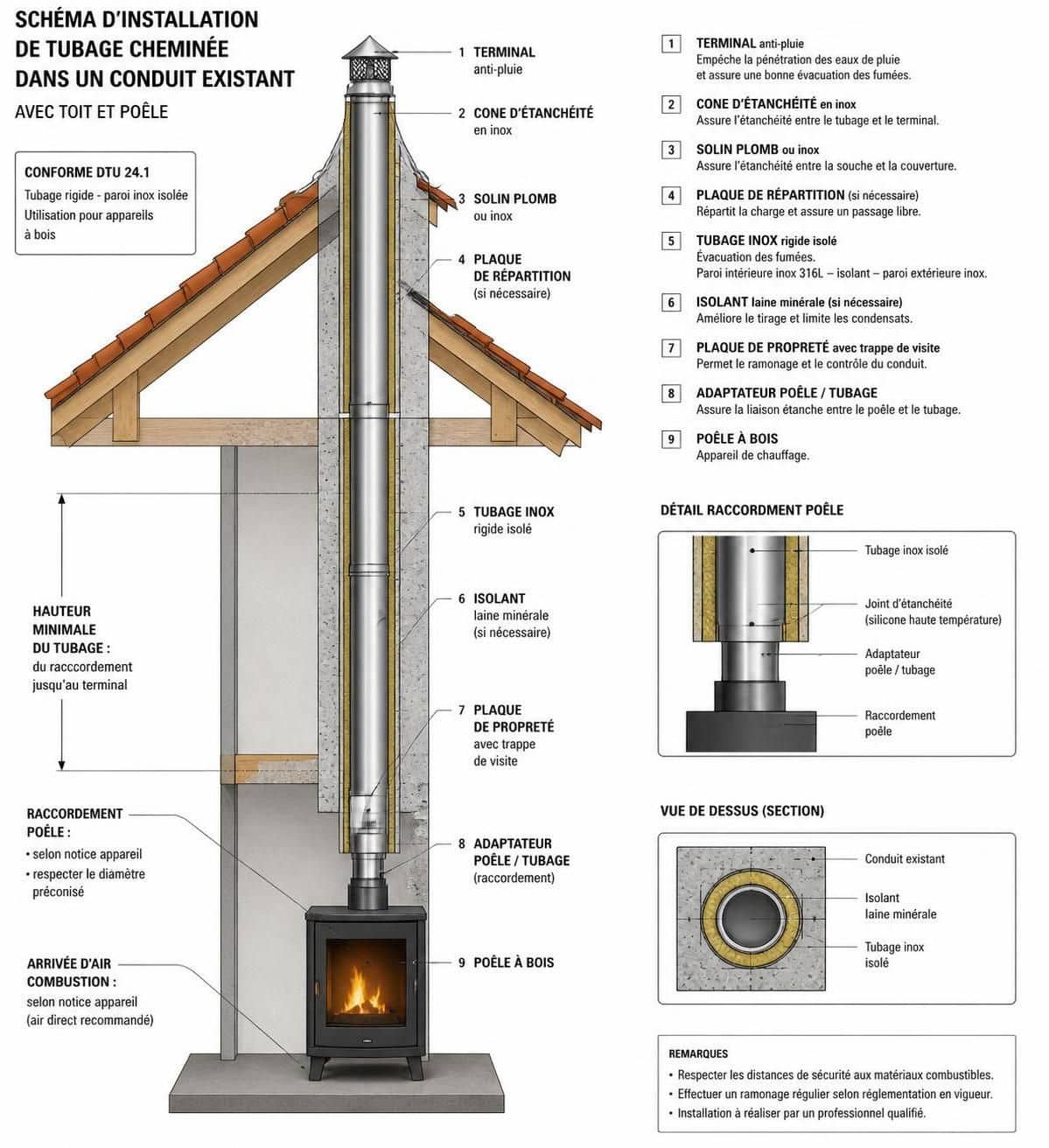 d&eacute;couvrez notre guide complet sur le prix du tubage de chemin&eacute;e et son installation. informations d&eacute;taill&eacute;es, conseils pratiques et tarifs pour bien pr&eacute;parer vos travaux.