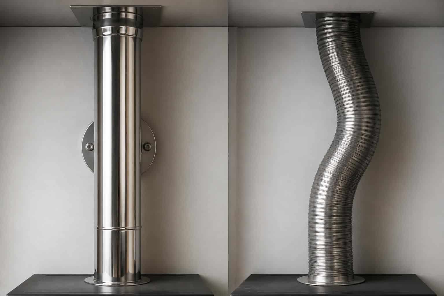 découvrez un comparatif détaillé entre le tubage cheminée inox et flexible pour choisir la meilleure solution adaptée à vos besoins en installation et sécurité.