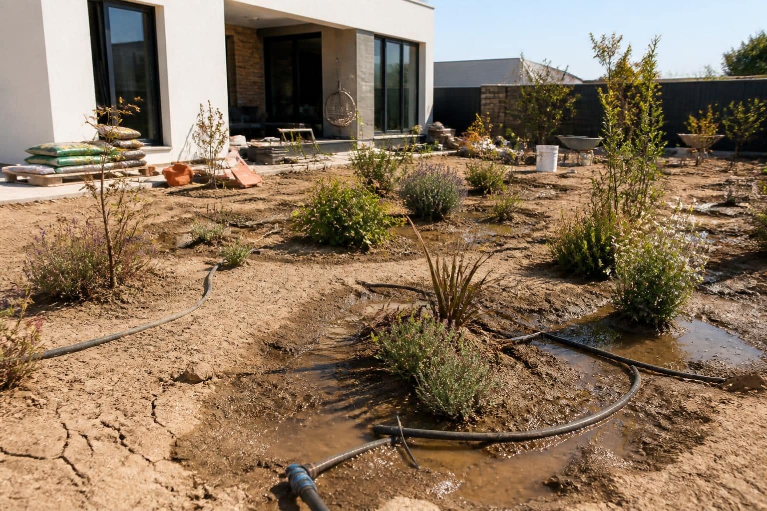 découvrez les pièges fréquents à éviter lors de l'aménagement du jardin d'une maison neuve durant la première année, pour un extérieur réussi et durable.