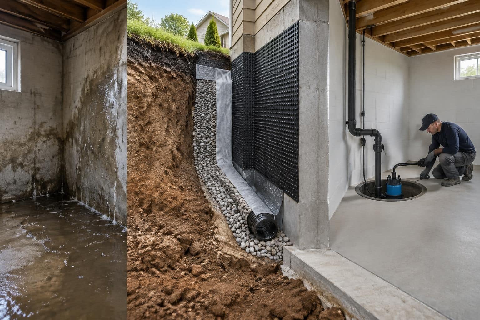 découvrez les étapes du drainage d’une cave, les solutions adaptées contre l’humidité et les conseils pour protéger durablement vos fondations.