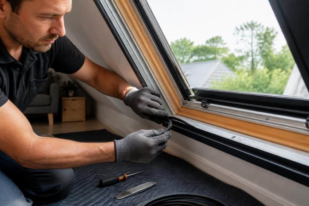 découvrez notre tutoriel pas à pas pour remplacer facilement un joint de velux et assurer l'étanchéité de votre fenêtre de toit.