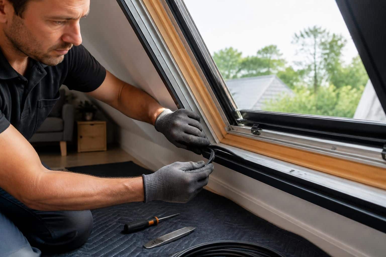 découvrez notre tutoriel pas à pas pour remplacer facilement un joint de velux et assurer l'étanchéité de votre fenêtre de toit.