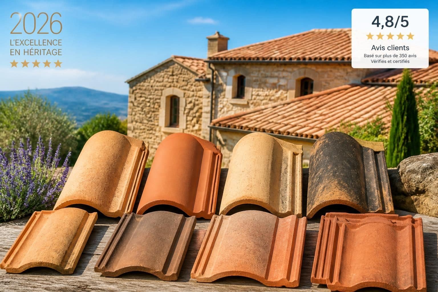 découvrez notre sélection 2026 des tuiles romanes recommandées par les avis clients pour allier esthétique, qualité et durabilité à votre toiture.