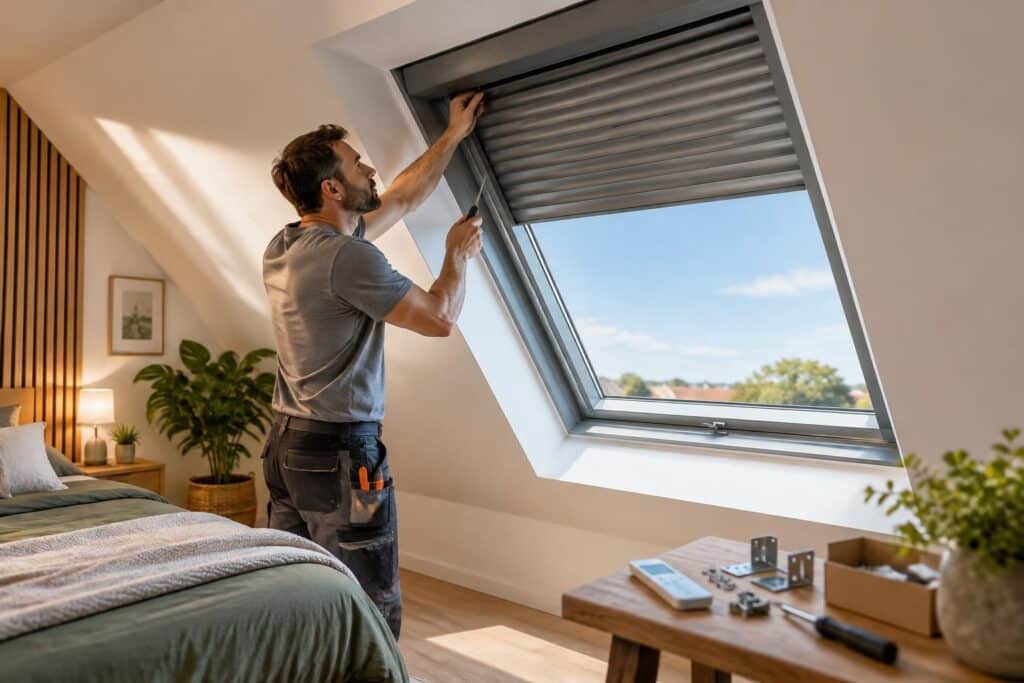 découvrez comment poser un volet roulant velux, son prix, ses avantages et les avis des utilisateurs pour choisir la solution adaptée à votre toiture.