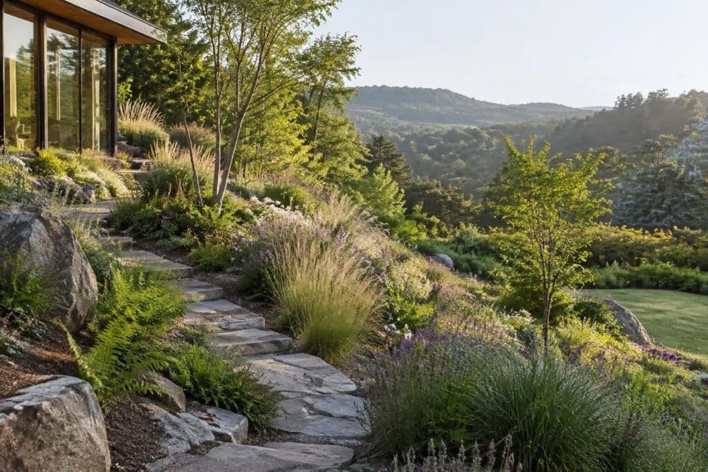 découvrez pourquoi respecter le relief naturel de votre jardin favorise son équilibre, limite les travaux et valorise le paysage existant.