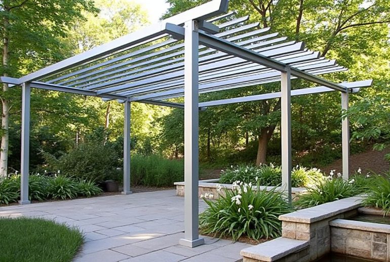 Aménagement extérieur à Maurepas : sublimer son jardin avec une pergola