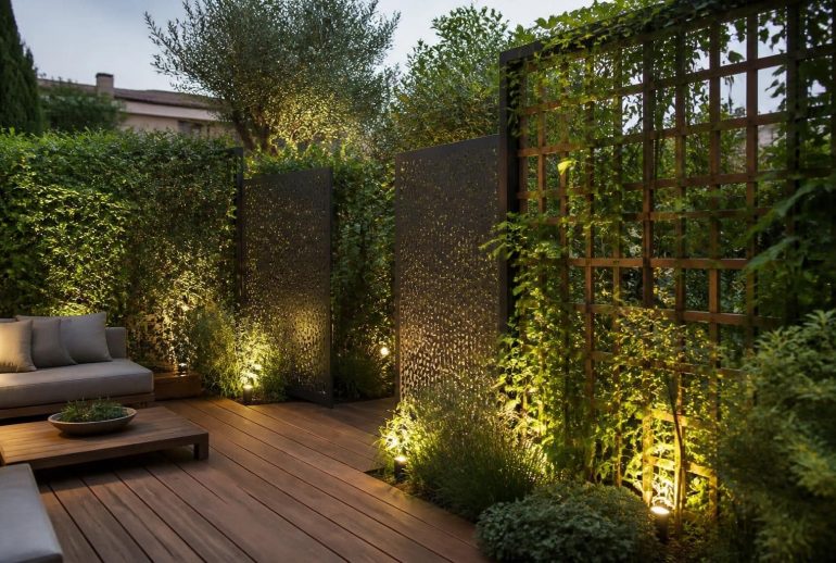 découvrez des solutions techniques efficaces pour l'aménagement de votre jardin et la gestion du vis-à-vis, alliant esthétique et intimité.