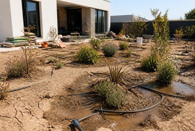 découvrez les pièges fréquents à éviter lors de l'aménagement du jardin d'une maison neuve durant la première année, pour un extérieur réussi et durable.