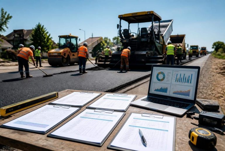 découvrez notre comparatif 2026 des devis enrobé : trouvez les meilleurs prix et entreprises pour vos travaux de revêtement de sol.