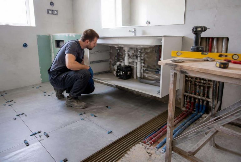découvrez pourquoi, lors d'une rénovation de salle de bain, les choix techniques sont plus cruciaux que le design pour garantir durabilité et fonctionnalité.